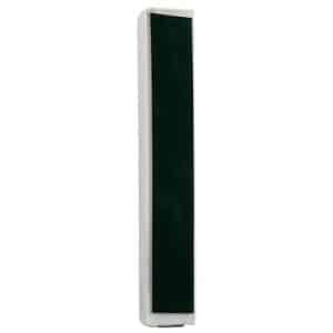 Mezuzah Case Imitation Concrete with Marble Pattern and Embossed Home Blessing and Kissufah Shin - Suitable for Scrolls up to 25 cm