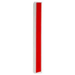 Classic Aluminum Mezuzah Case in Matte Silver - Fits Any Klaf Up to 12 cm