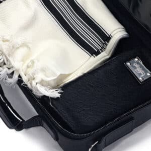 Genuine Leather Tallit and Tefillin Bag Model "Matrix" - Compact Size 20/30/8