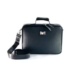 Genuine Leather Tallit and Tefillin Bag Model "Matrix" - Compact Size 20/30/8