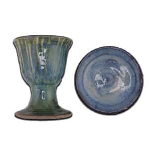 Kiddush Cup on Ceramic Stem - 'Binot HaNahal'