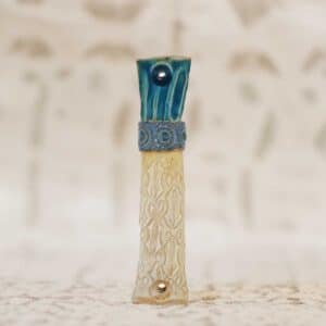 Ceramic Mezuzah Case 'Nahal'