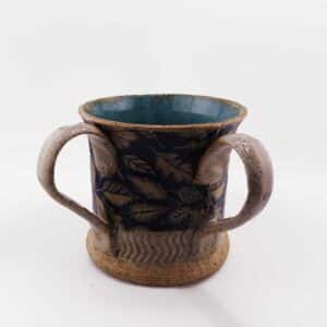 'Blue Fall' Ceramic Bowl