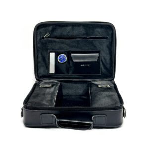 Tallit and Tefillin Bag made of Genuine Smooth and Thick Leather