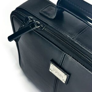 Tallit and Tefillin Bag made of Genuine Smooth and Thick Leather