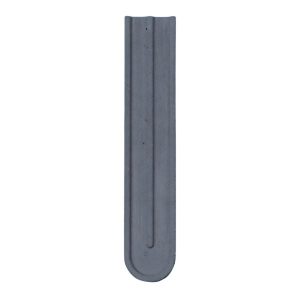 Architectural Concrete Mezuzah Case – Ariel Model, "Bereshit" Series in Graphite Gray – Fits Scrolls up to 15 cm