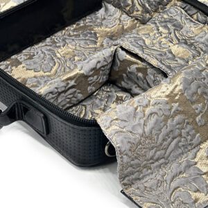Real Leather Tallit and Tefillin Bag, Brocco Model
