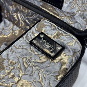 Real Leather Tallit and Tefillin Bag, Brocco Model