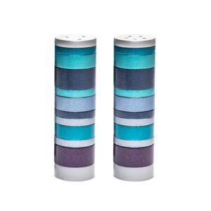 Salt Cellar for Shabbat - Blue Rings