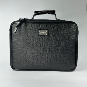 Tallit and Tefillin Bag Made of Genuine Leather with Elephant Leather Look