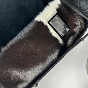 Tallit and Tefillin Bag Made of Genuine Leather with Elephant Leather Look