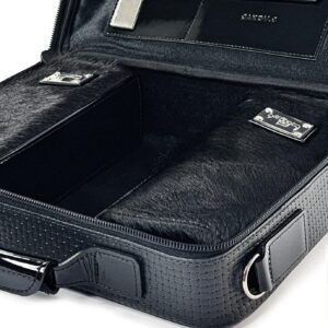 Authentic Leather Tallit and Tefillin Bag Matrix Model - 2 Compartments RashI and RT