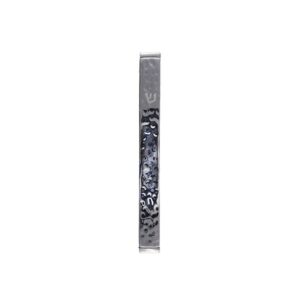 Silver Mezuzah Case with Hammered Texture - Fits Any Scroll up to 12 cm