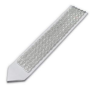 Crown for Tallit with Silver Crystal Stones
