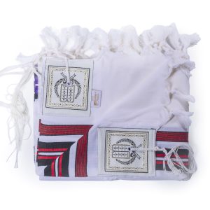 Tallit and Tefillin Set, Magma Style