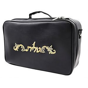 Compact Leather-like Tallit and Tefillin Suitcase Bag
