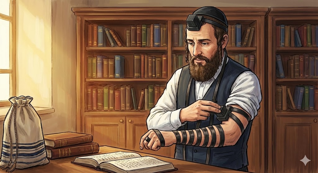What are the Tefillin sections - what is actually written inside the tefillin?