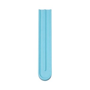 Architectural Concrete Mezuzah Case – Ariel Model, "Lights" Series in Clear Sky Blue – Fits Scroll up to 15 cm