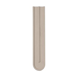 Architectural Concrete Mezuzah Case – Ariel Model, "Bereshit" Series in Desert Sand Color – Suitable for Scrolls up to 15 cm
