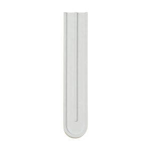 Architectural Concrete Mezuzah Case – Ariel Model, "Beresheet" Series in Pearl Cream Color – Fits up to 15 cm Scroll