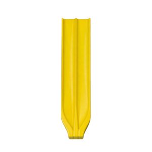 Architectural Concrete Mezuzah Case – Bashan Model, "Lights" Series in Lemon Yellow – Suitable for Scrolls up to 12 cm