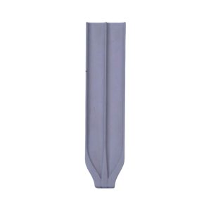Architectural Mezuzah Case Made of Concrete – Bashan Model, "Bereshit" Series in Antique Gray – Suitable for Scroll up to 12 cm