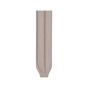 Architectural Concrete Mezuzah Case – Bashan Model, "Bereshit" Series in Desert Sand Color – Fits Scrolls up to 12cm