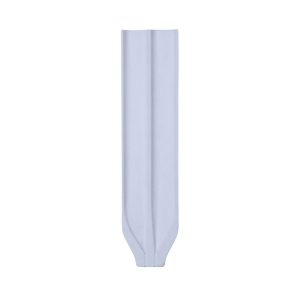 Architectural Mezuzah Case Made of Concrete – Bashan Model, "Bereshit" Series in Pearl Cream Color – Fits Parchment up to 12 cm