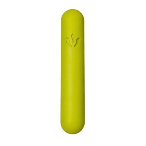 Architectural Concrete Mezuzah Case – Carmel Model, "Oranim" Series in Lime Green – Fits Scrolls up to 20 cm