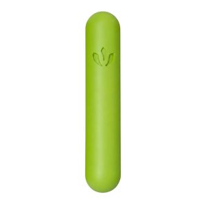 Architectural Concrete Mezuzah Case – Carmel Model, "Lights" Series in Spring Green – Fits Scrolls up to 20 cm