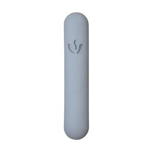 Architectural Concrete Mezuzah Case – Carmel Model, "Bereshit" Series in Antique Gray – Fits Scroll Up to 20 cm