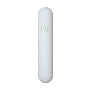 Architectural Concrete Mezuzah Case – Carmel Model, "Genesis" Series in Pearl Cream Color – Suitable for Scroll up to 20 cm