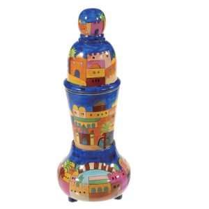 Havdalah Set and Shabbat Candles in One Tower - Jerusalem