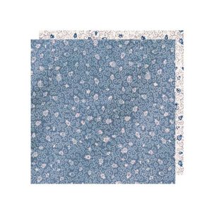 Cushion Cover - Blue and White
