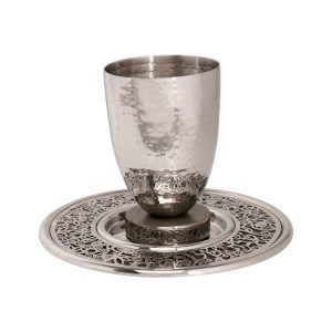Antique Green Porcelain Kiddush Cup
