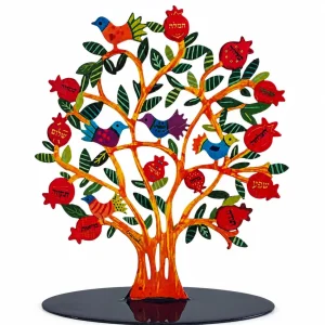 Large Metal Stand - Tree with Blessings