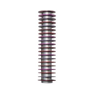 20-Disc Mezuzah Case, Burgundy