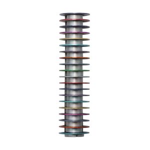20-Disc Mezuzah Case, Colorful