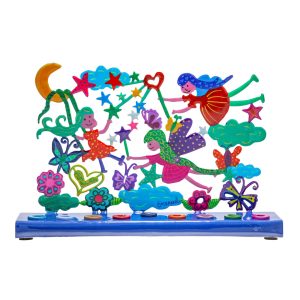 Fairies and Stars Hanukkah Menorah