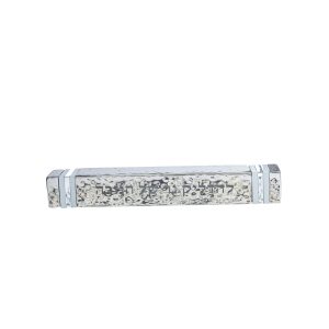 Square Travel Hanukkah Menorah in Silver