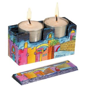 Patented Travel Candlesticks - Jerusalem