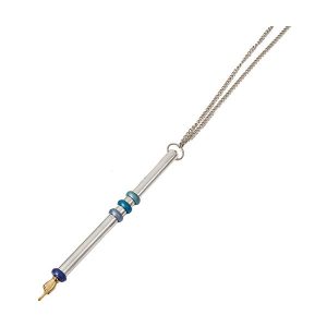 Torah Pointer (Yad) - 3 Blue Rings