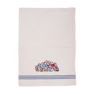 Matching Netilat Yadayim Towel, Hearts