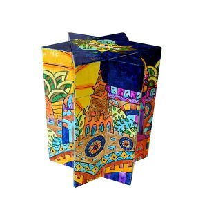 Star of David Tzedakah Box - Oriental Jerusalem