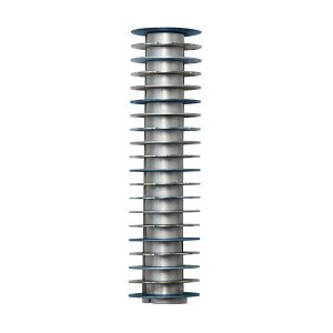 20-Disc Mezuzah Case, Gray