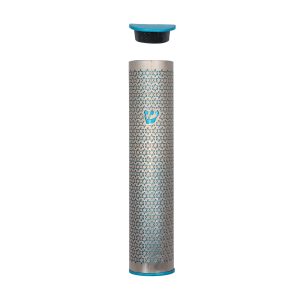 Cutout Magen David Mezuzah Case in Turquoise