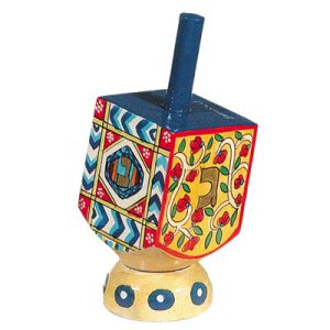 Oriental Dreidel with Stand - Pey