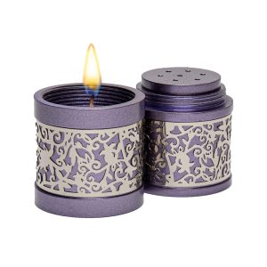 Travel Havdalah Set in Purple