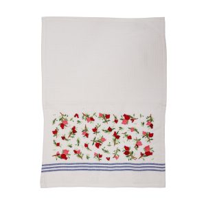 Matching Netilat Yadayim Towel, Scattered Pomegranates