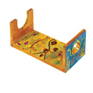 Large Shofar Stand - Pomegranates